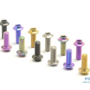 Precision CNC Machined Screws Slotted Phillips PH Torx Star Square Drive