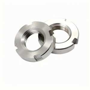 DIN1805 Stainless Steel Slotted Round Nut For Hook Spanner