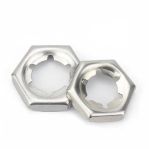 Stainless Steel 304 316 Pal Nuts Self Locking Counter Nuts M6-M64 DIN 7967