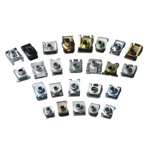 Low Profile No Slip Clip on Barrel Nuts for Tapping Screws U Type Spring Clip Nut - 이미지 3