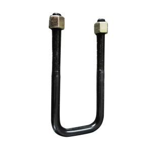 Custom Leaf Spring U Bolt with Nut Zinc Plating for Truck Spare Parts Rear - Gambar 3