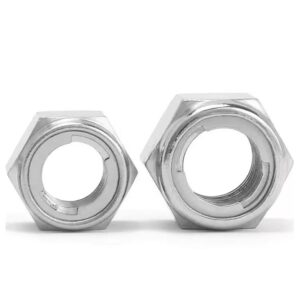 Precision Machined Lock Nuts Anti Loosening Design for Special Vibration Environments