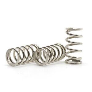CNC Machining Metal Coil Spring Light Duty Industrial Flat Wire Coiled Spring