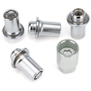Car Modification Key Lug Nuts Exclusive Anti-Theft Conical Seat Locking Wheel Lug Nuts - immagine 3