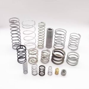 CNC Machining Metal Coil Spring Light Duty Industrial Flat Wire Coiled Spring - Gambar 3