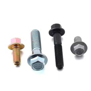 Hex Socket Anti-slip Flange Screws Stainless Steel M4 M5 M6 M8 Flat Head Hex Flange Screw