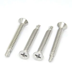 Stainless Steel Flat Head Self Drilling Screws Reliable Philips Cross Countersunk Head Dovetail Screw - obrazek 2