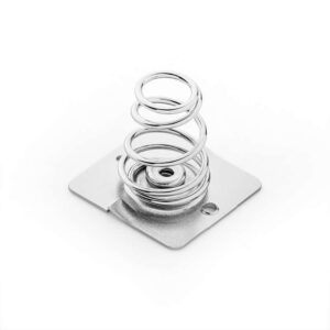 OEM CNC Machined Battery Contact Springs Nickel Plated Reliable AA Battery Contact Spring
