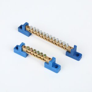 Brass Screw Terminal with Nickel-Plated Finish High Conductivity Electrical Connector Block for PCB Panel Mounting - Image 3