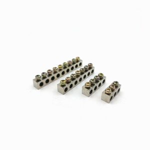 Copper Neutral Busbar 100A 2-8 Pole Tin-Plated DIN Rail Mounted UL Listed - Image 3