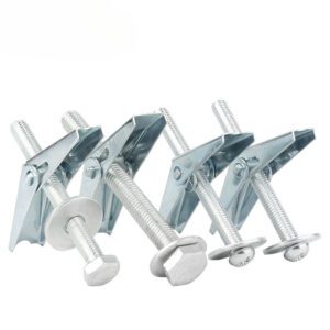 Metal Heavy Duty Toggle Bolts Durable Butterfly Anchors for Drywall - Image 3