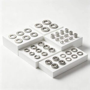 Corrosion Resistant Brass Lock Washers Reliable Heavy Duty Brass Spring Lock Washer DIN 127 for Plumbing - obrazek 3