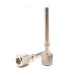 Precision positioning adjusting bolt with coarse thread design