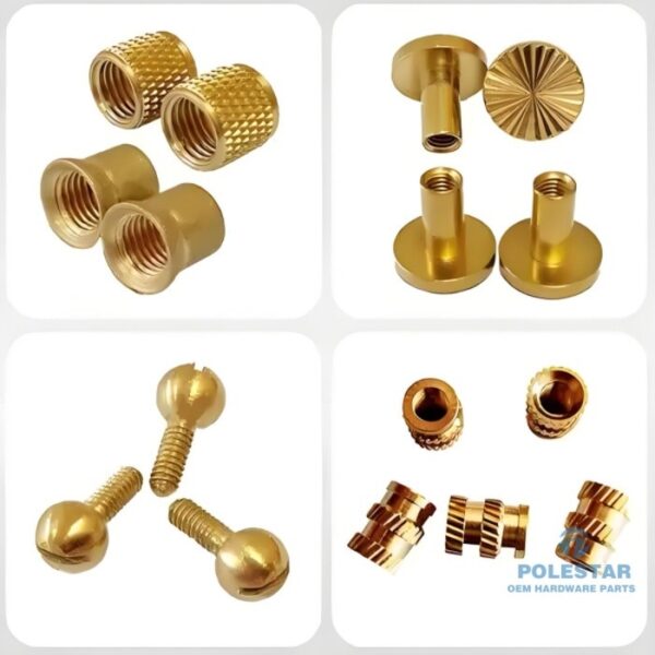 brass-part 1 Custom brass part prototype from CNC lathe