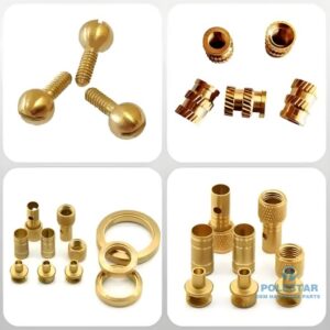 Custom brass part CNC machined
