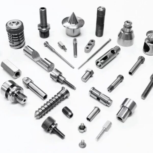CNC machined parts with complex geometry