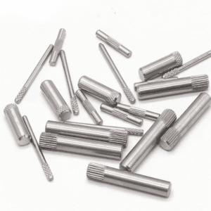 High quality Knurled Dowel Pin manufactured from 304 stainless steel for industrial equipment