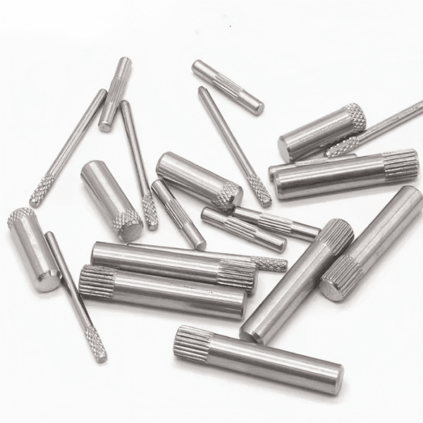 knurled-dowel-pin-1 High quality Knurled Dowel Pin manufactured from 304 stainless steel for industrial equipment