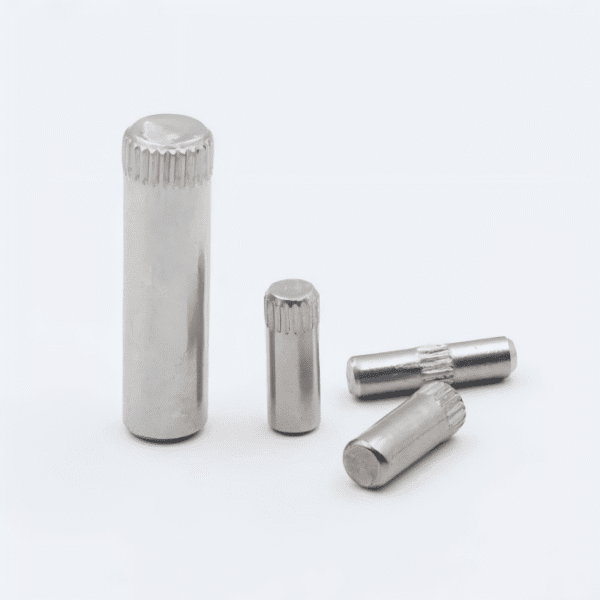 CNC machined Knurled Dowel Pin for accurate positioning and durable mechanical assemblies
