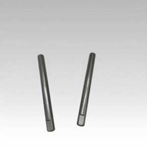 Miniature Spline Shaft machined from 7075 aluminum for lightweight precision power transmission