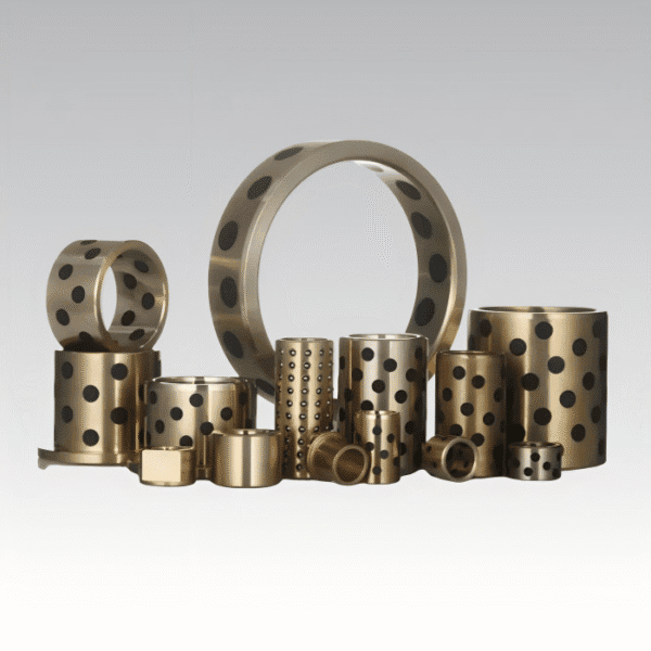 Custom Sintered Bronze Bushing with precision porous bronze structure for industrial bearing systems