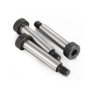 Stainless steel precision shoulder screw with socket head design