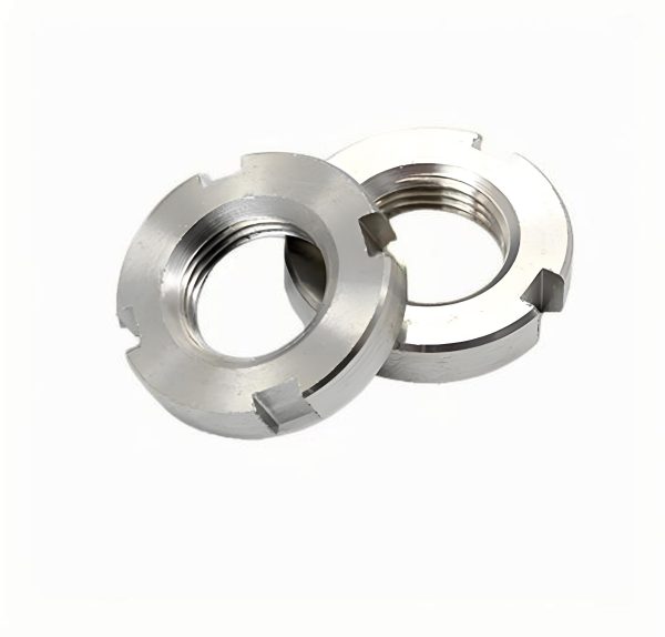 DIN1805 Stainless steel slotted round nut for hook spanner