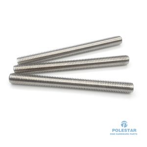 High Accuracy Steel Threaded Studs Alloy Steel 4140 4340 Smooth Suface - 图片 3