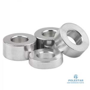 Low Thermal Expansion Titanium Stainless Steel Spacers For Glass Facade Assembly in High-Tech Architecture