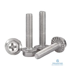 Stainless Steel Hex Flange Bolt Titanium Flange Bolts Brass Bronze Flange Bolts