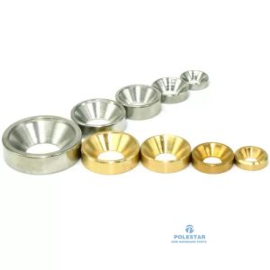 OEM Custom CNC Machined Belleville Washer Conical Spring Washer Disc Spring
