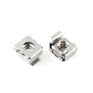 Stainless Steel Snap in Nuts Thread Zinc Plated Square Cage Nut for Cabinet - Image 1