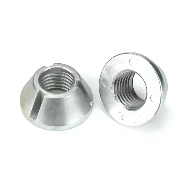 Galvanized Tri Groove Nuts Tri-Groove Tamper Proof Security Nuts Anti Theft Nut