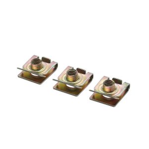 Low Profile No Slip Clip on Barrel Nuts for Tapping Screws U Type Spring Clip Nut - 이미지 2