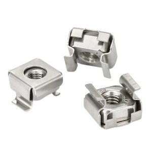 Stainless Steel Snap in Nuts Thread Zinc Plated Square Cage Nut for Cabinet - Image 2