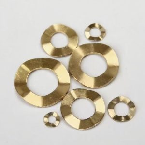 Crinkle Washer Custom Stainless Steel Copper Elastic Locking Wave Spring Washer Curved Washer