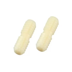Custom Plastic Dowel Pins External Thread Dowel Pins 3 8 Cabinet Bookcase Furniture - Image 1