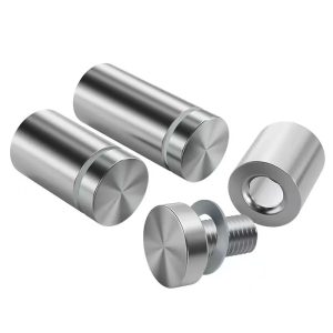 Stainless Steel Glass Standoffs Mirror Advertising Sign Mounting Holder Standoff Screw - Image 1