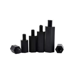 M3 Nylon Standoff Spacers Hex Hexagonal Female Thread PCB Standoff Spacers Black