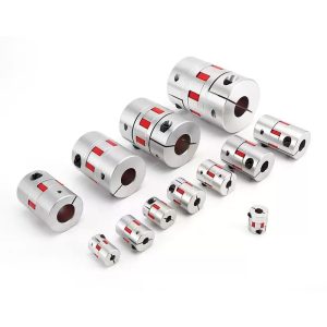 Aluminum Extrusion Connectors OEM Aluminium Profile Motor Connectors with Flexible Shaft Coupling