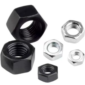 Engineered Reverse Thread Nuts Black Oxide Finish for High Performance