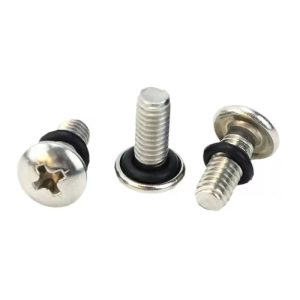 SS304 Self Sealing Screws Waterproof Screw with Rubber Washer - Image 2