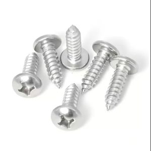1/4''-20 X 3'' Oval Head Screws Self Tapping Screw Countersunk Head Oval Machine Screw - Image 1