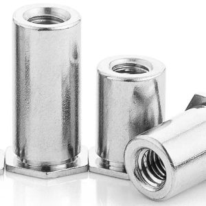 304 Stainless Steel Blind Rivet Studs Galvanized Fasteners with Hex Flat Head Nut – Image 3