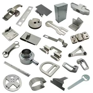 Aluminum Stamped Parts Sheet Metal Fabrication Parts CNC Machined Components - immagine 1