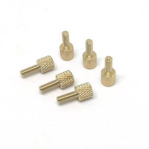 Heat Set Inserts for 3D Printers and Injection Molded Parts Brass Threaded Knurled Nuts – Image 3