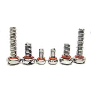 SS304 Self Sealing Screws Waterproof Screw with Rubber Washer - Image 3
