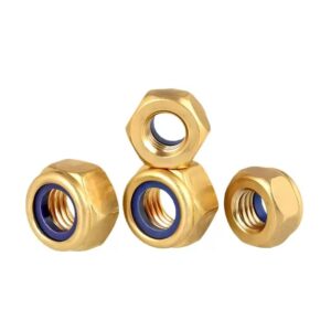 Nylon Insert Lock Nuts Vibration Resistant Fasteners for Machinery Popular Nyloc Nuts - الصورة 2