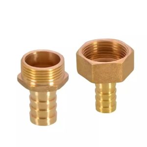 Custom CNC Machined Pipe Connectors 1/8"-5/8"X3/4" CNC Brass Pneumatic Parts - Image 3
