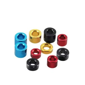Black Colorful Anodized Round Aluminum Unthreaded Spacers M2 M3 M4 M5 M6 M8 - 이미지 1